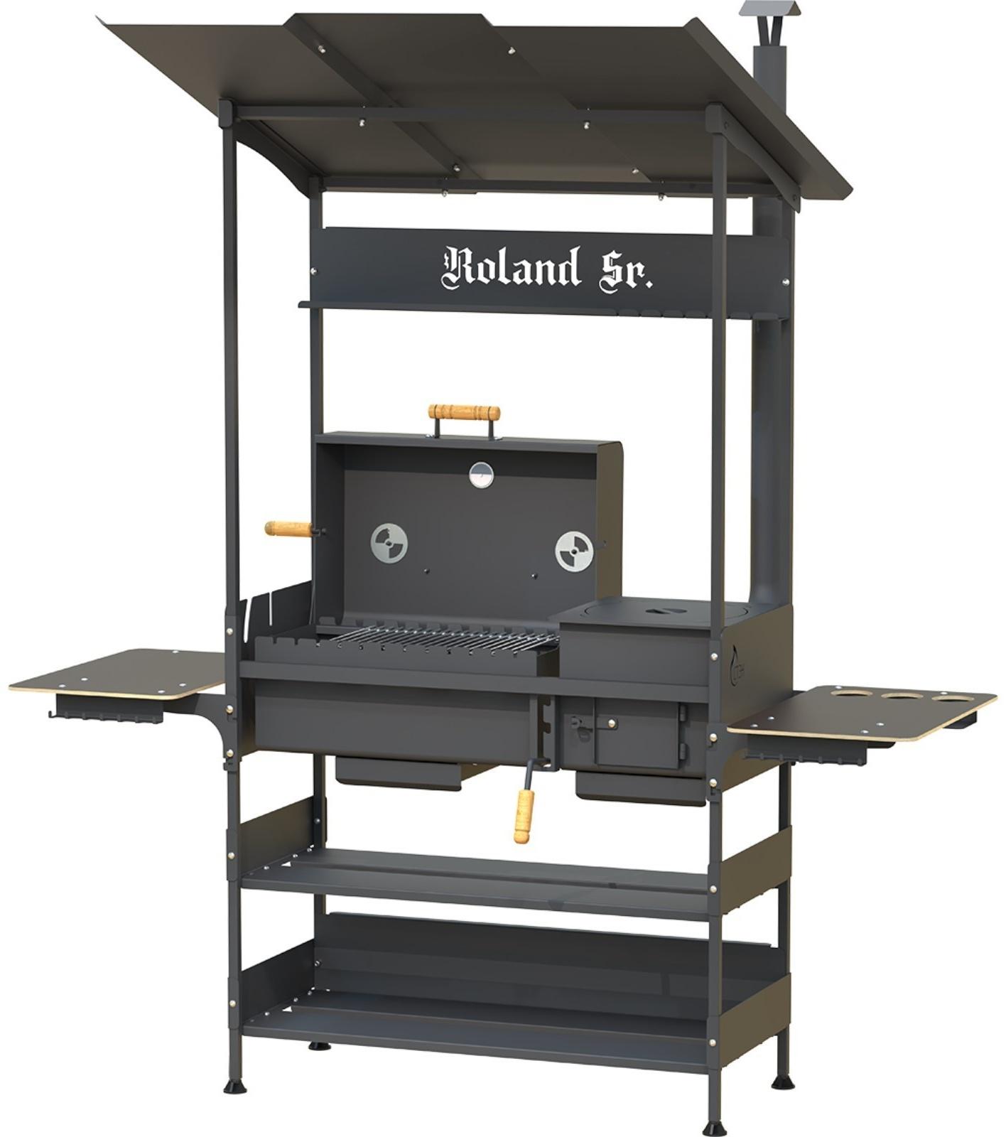 Мангал-Гриль-Казан ROLAND Sr, 182×103×214 см