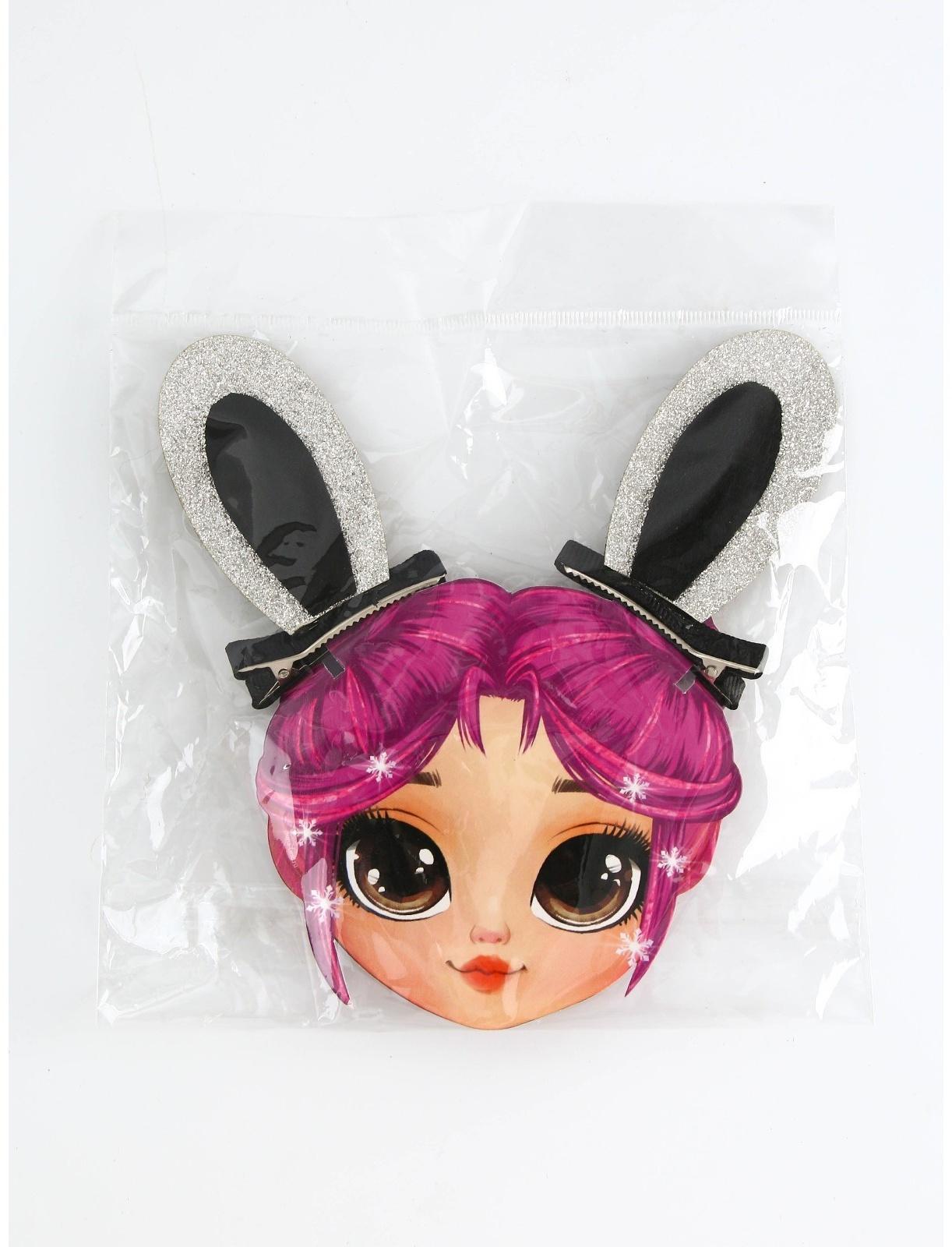 Заколки-ушки для волос «Девчуля», ушки зайки, 1 х 5 х 9 см