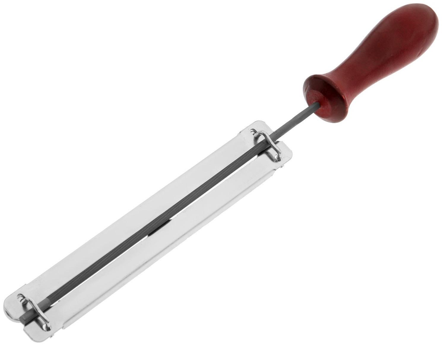 Набор для заточки цепей пил ТУНДРА, сталь ШХ15, шаг 1/4-0.325-3/8