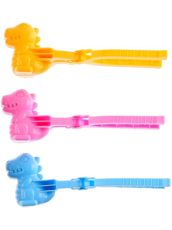 Снежколеп «Динозаврик», цвета МИКС