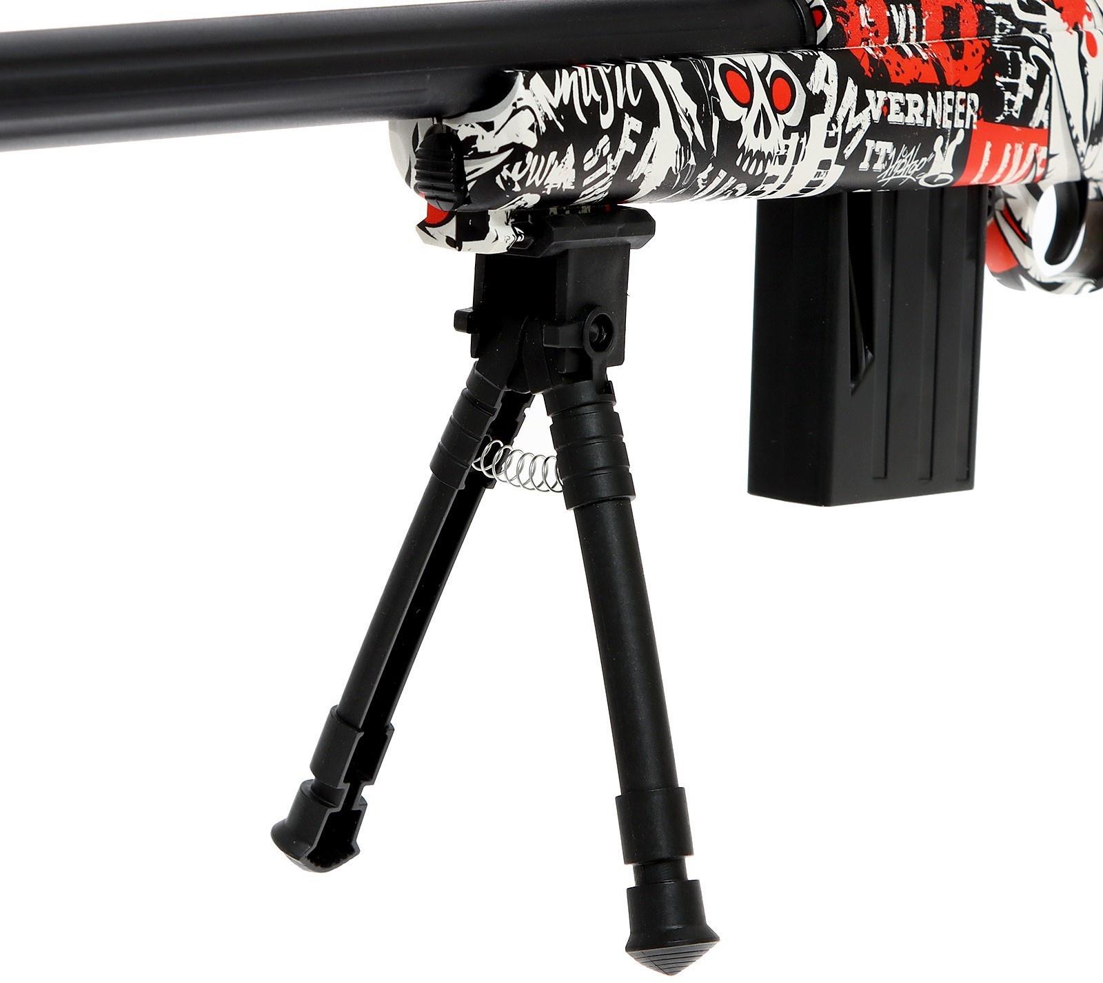 Снайперская винтовка М24, стреляет гелевыми пулями