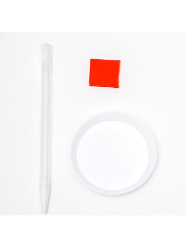 Алмазная мозаика на новый год с частичным заполнением для детей на подвеске «Пингвинчик», набор для творчества