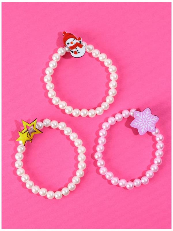 Браслеты детские, набор «Добро пожаловать в сказку», 7×5 см