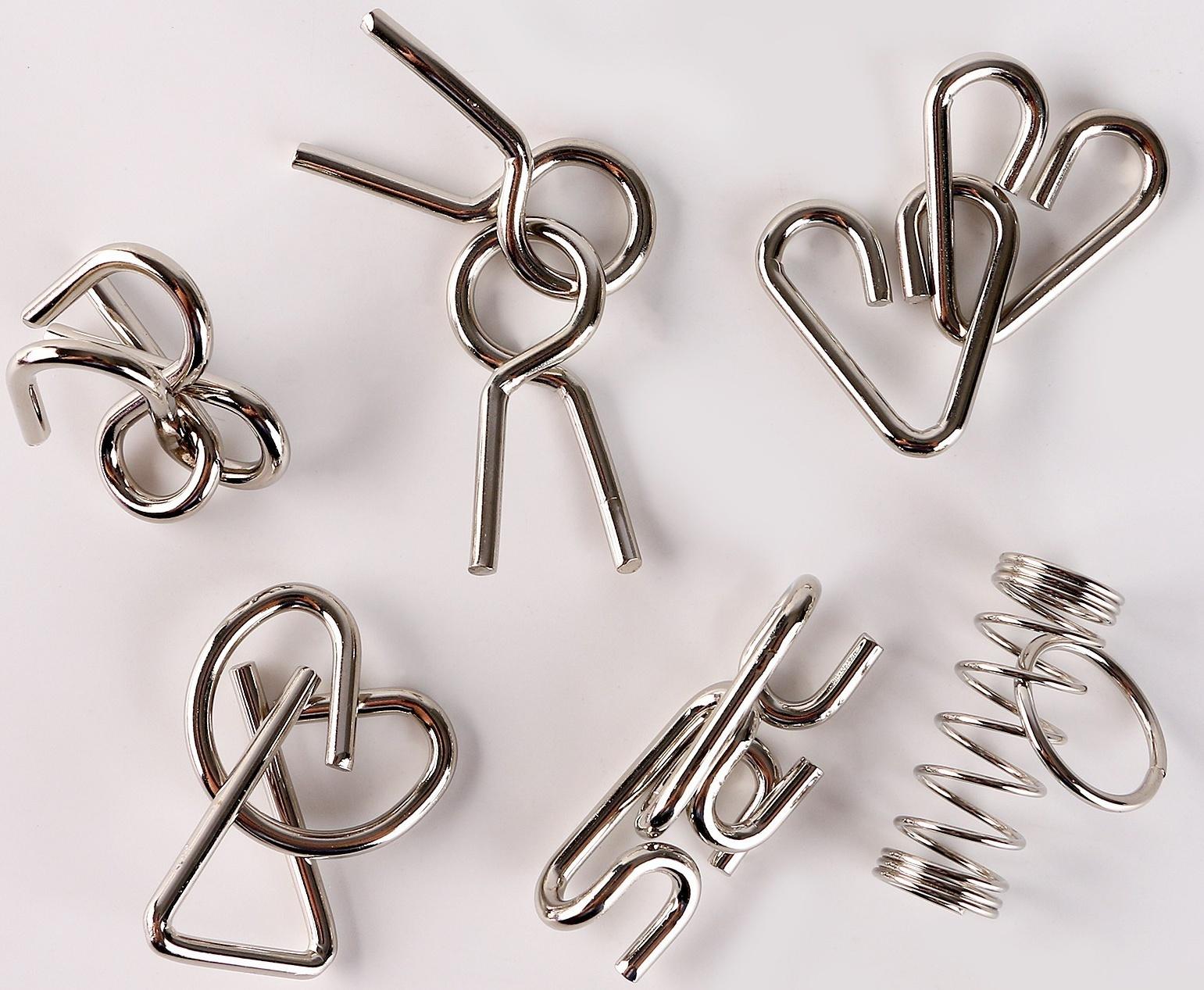 Головоломка металлическая «Адвент-календарь» новогодние драконы