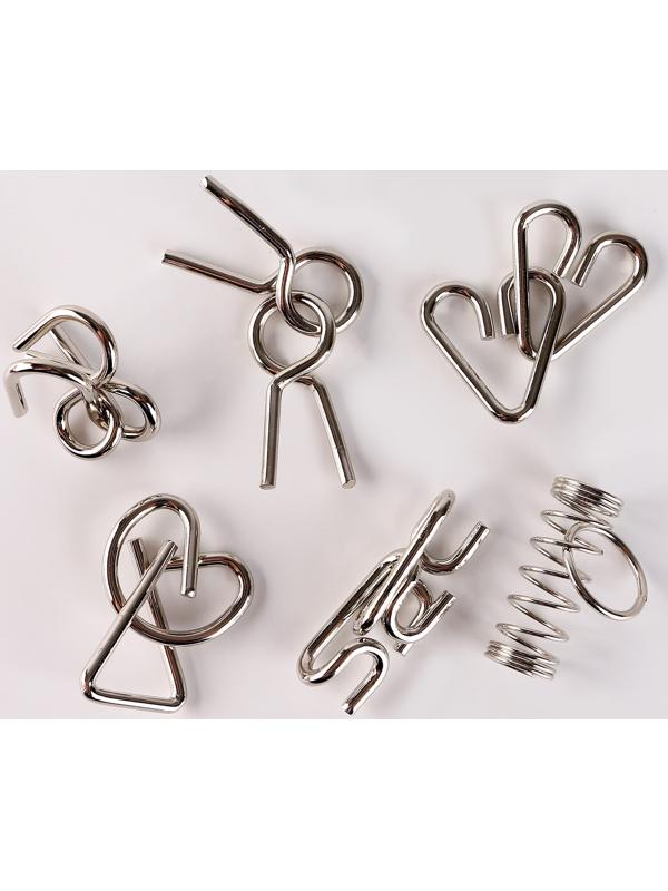 Головоломка металлическая «Адвент-календарь» новогодние драконы