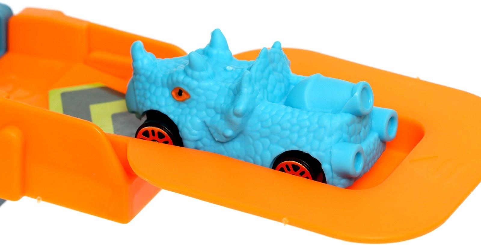 Автотрек «Динозавр», звуковые эффекты, эффект дыма