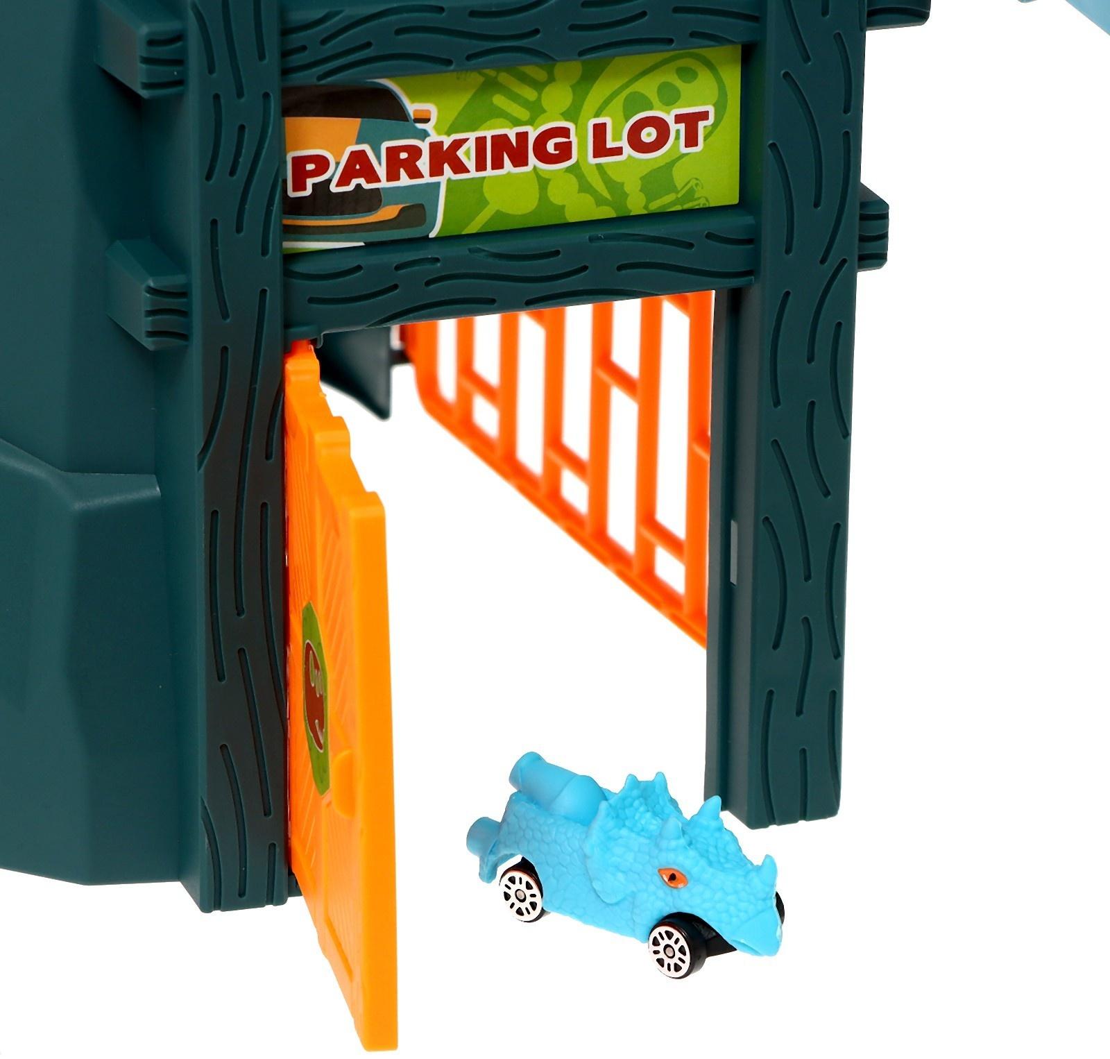 Автотрек «Динозавр», звуковые эффекты, эффект дыма