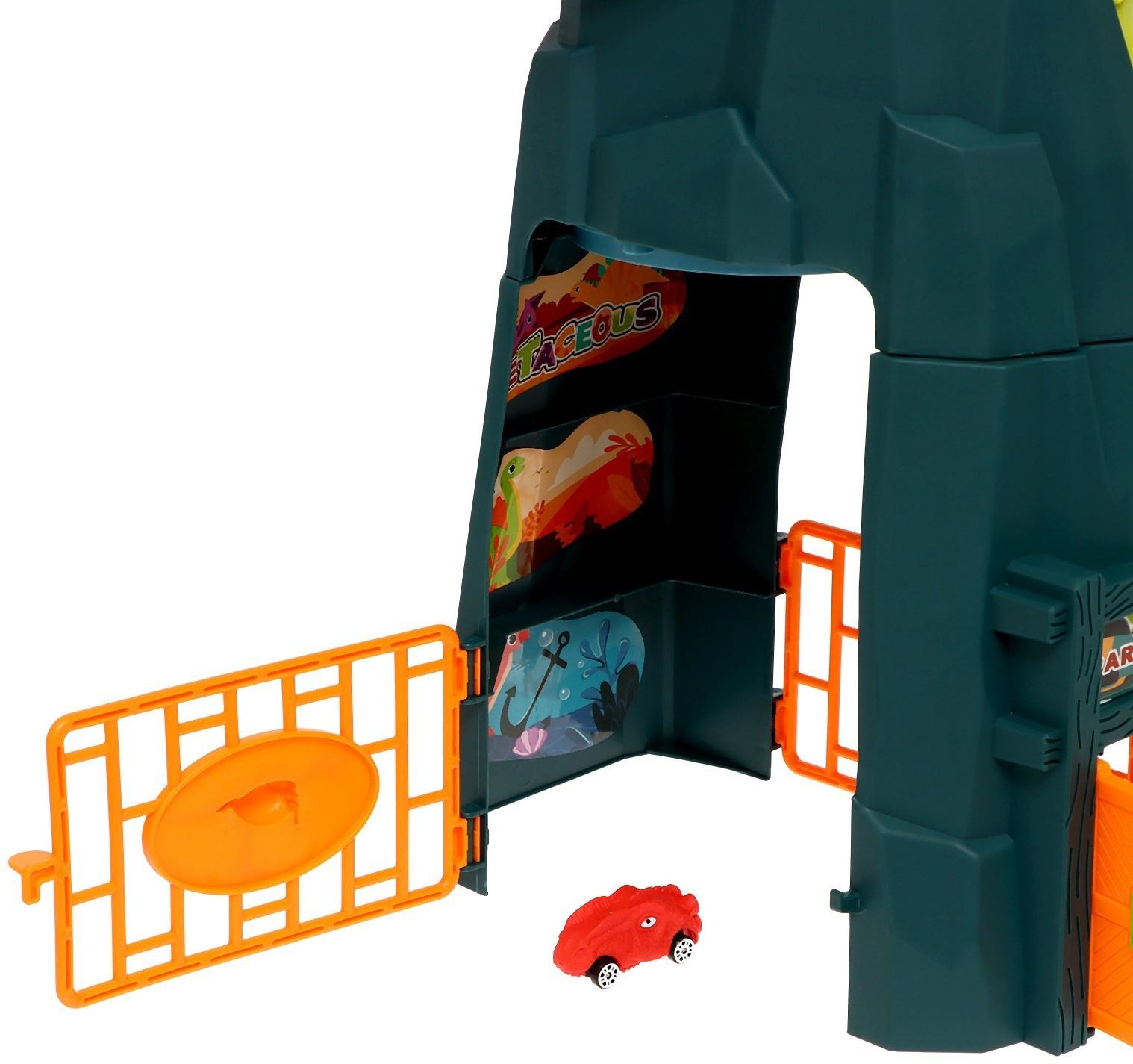 Автотрек «Динозавр», звуковые эффекты, эффект дыма