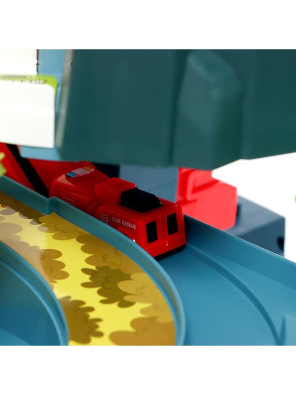 Автотрек «Динозавр», звуковые эффекты, эффект дыма