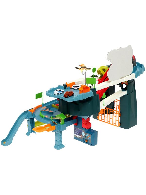 Автотрек «Динозавр», звуковые эффекты, эффект дыма