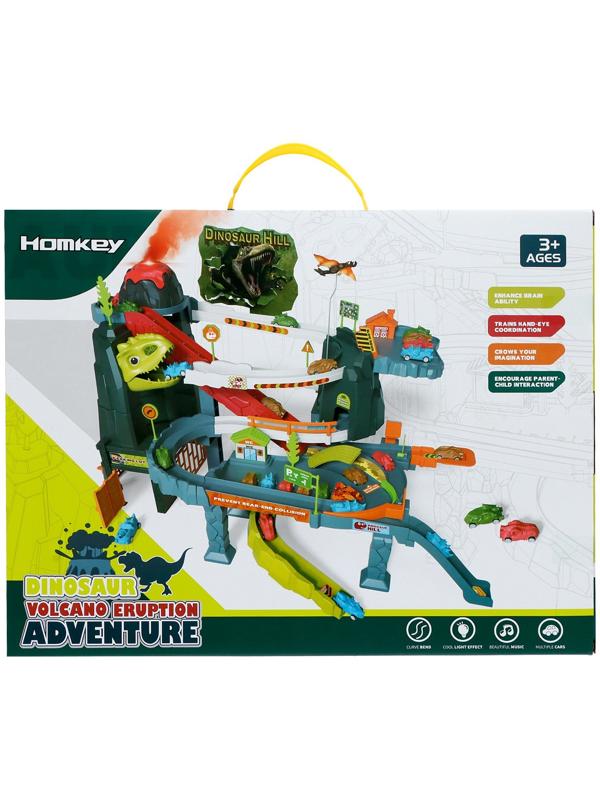 Автотрек «Динозавр», звуковые эффекты, эффект дыма