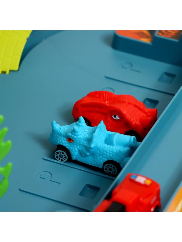 Автотрек «Динозавр», звуковые эффекты, эффект дыма