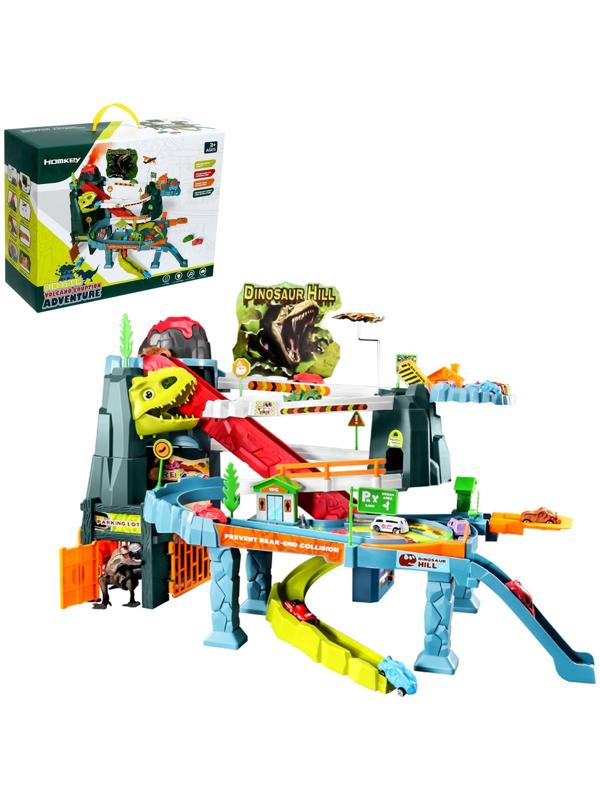 Автотрек «Динозавр», звуковые эффекты, эффект дыма