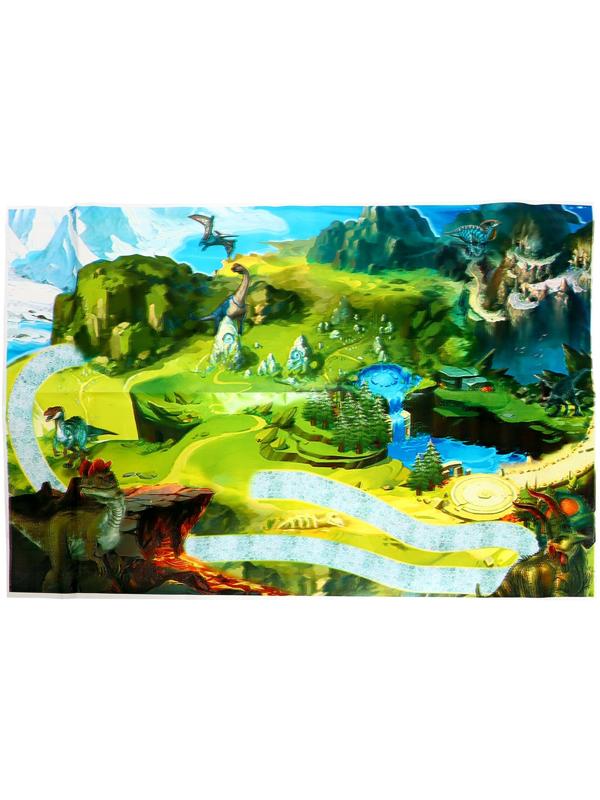 Автотрек «Динозавр», звуковые эффекты, эффект дыма