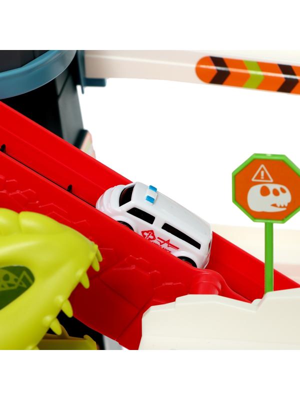 Автотрек «Динозавр», звуковые эффекты, эффект дыма