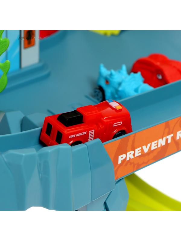 Автотрек «Динозавр», звуковые эффекты, эффект дыма