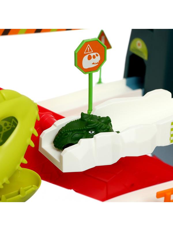 Автотрек «Динозавр», звуковые эффекты, эффект дыма