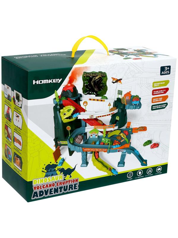 Автотрек «Динозавр», звуковые эффекты, эффект дыма