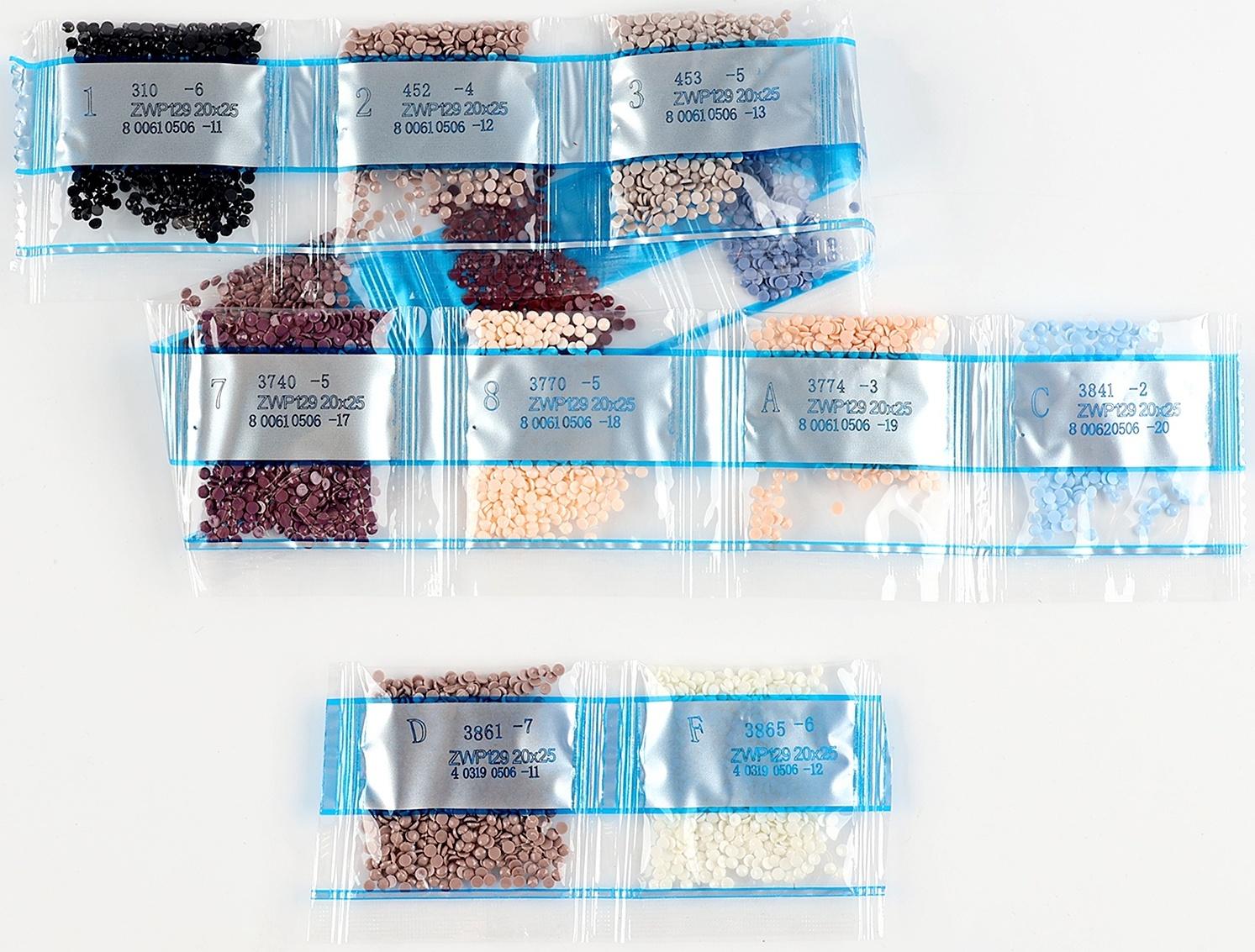 Алмазная мозаика с частичным заполнением на картонной основе «Девушка с драконом», 20 х 25 см