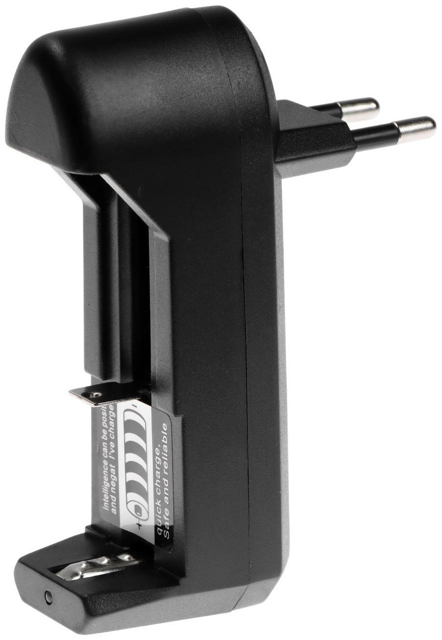 Зарядное устройство Luazon LZZ-07, аккумулятора АА или ААА, ток заряда 500 мА, чёрное