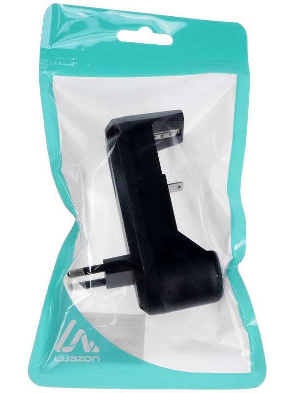 Зарядное устройство Luazon LZZ-07, аккумулятора АА или ААА, ток заряда 500 мА, чёрное