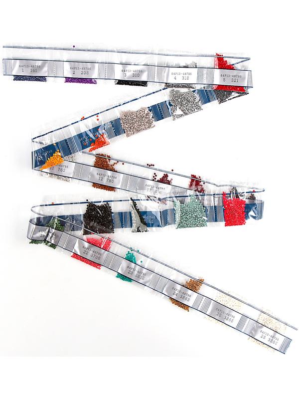 Алмазная мозаика на новый год с частичным заполнением на холсте «Снеговик», 30 х 40 см, набор для творчества