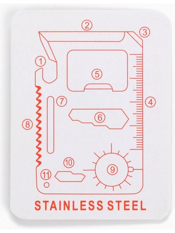 Подарочный набор нож-мультитул «Триколор. 23 февраля», 3 шт., 9×6.7 см