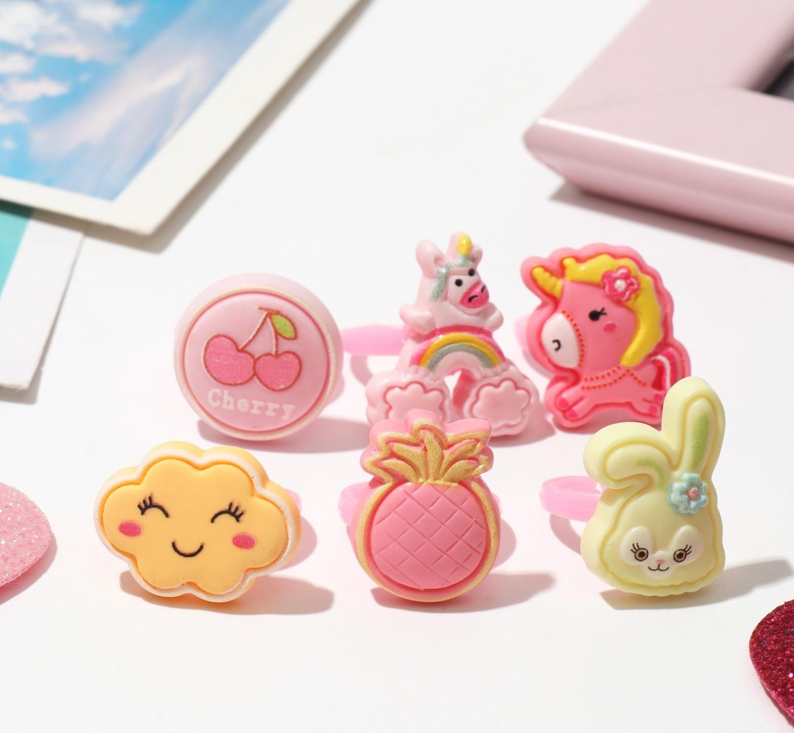 Кольцо детское Выбражулька «Воображариум», форма МИКС, цветное, безразмерное