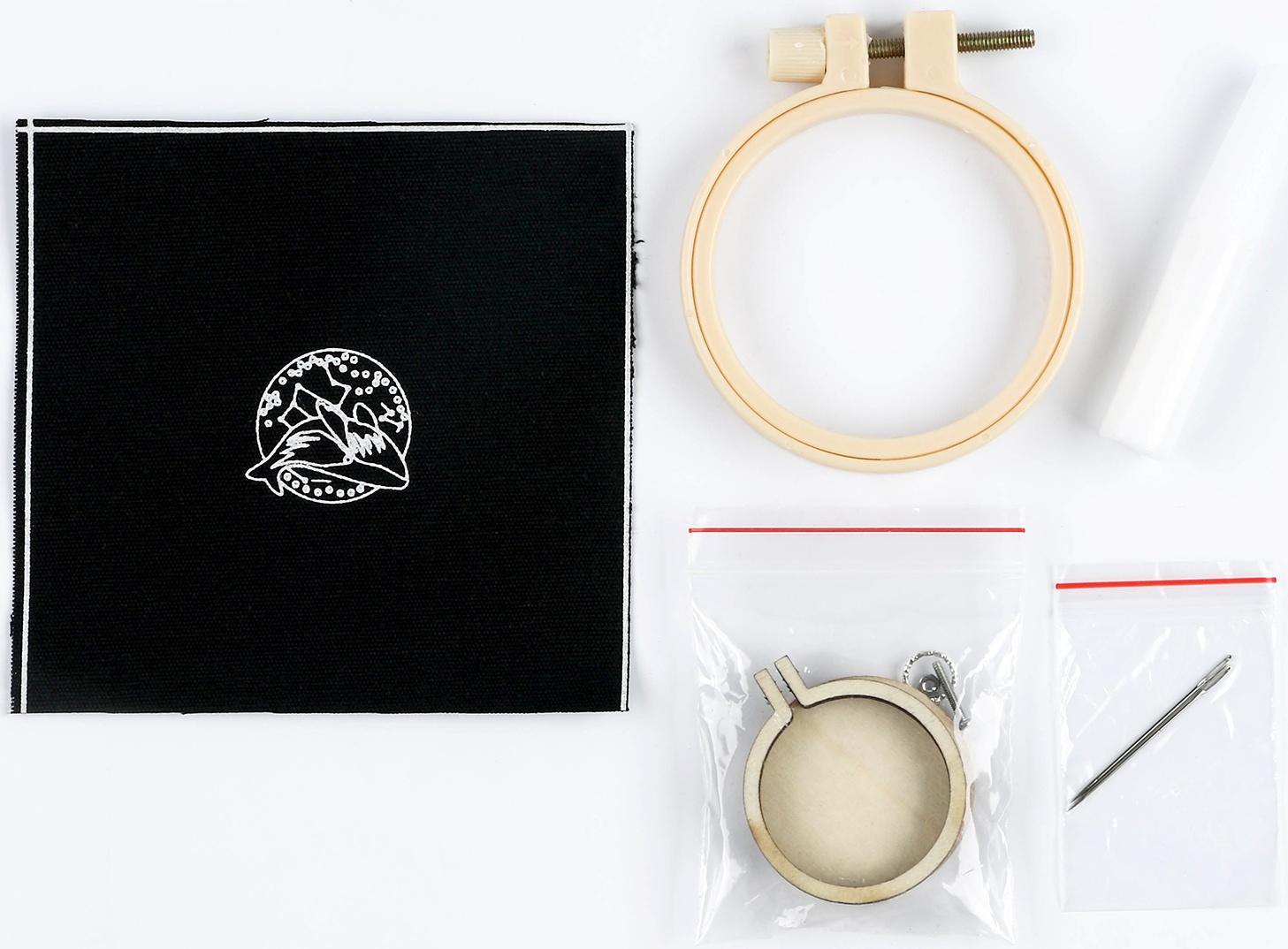 Набор для творчества. Вышивка кулон «Песнь кита»