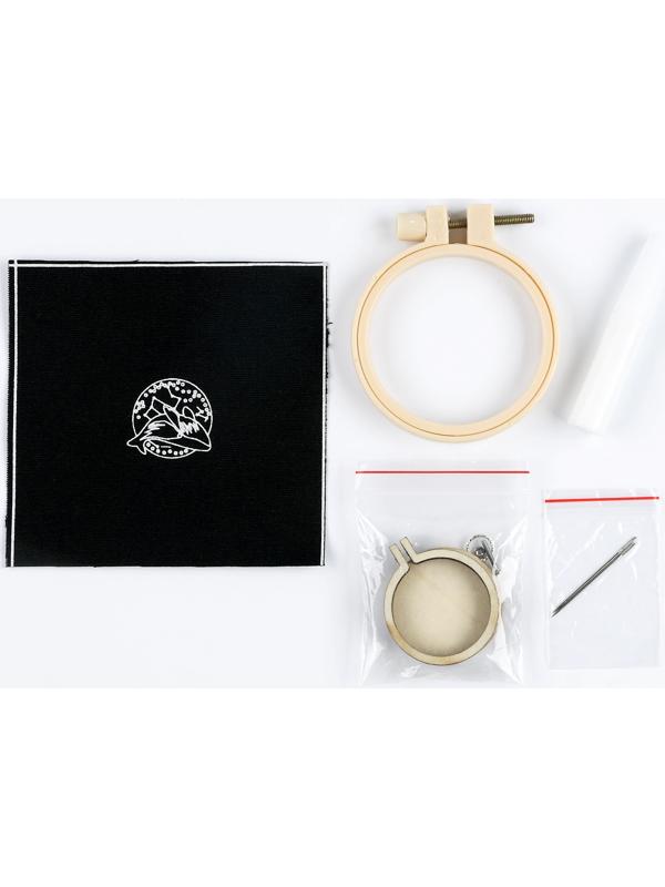 Набор для творчества. Вышивка кулон «Песнь кита»