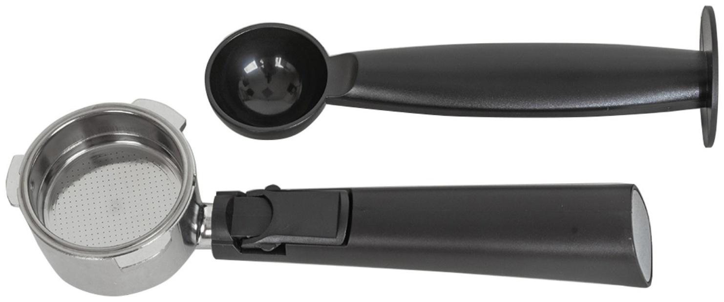 Кофеварка JVC JK-CF33 , рожковая, 1050 Вт, 1.5 л , чёрный