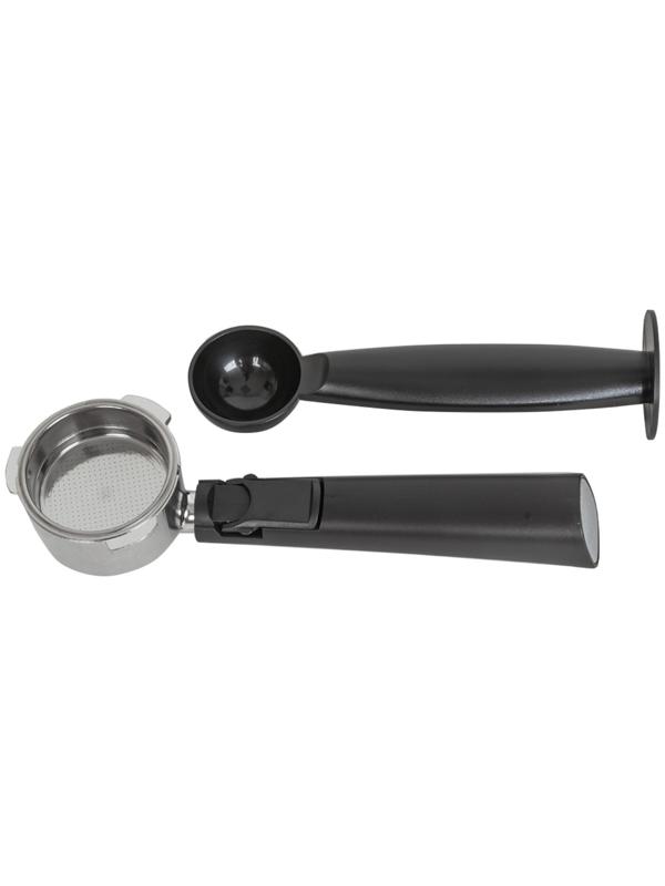 Кофеварка JVC JK-CF33 , рожковая, 1050 Вт, 1.5 л , чёрный