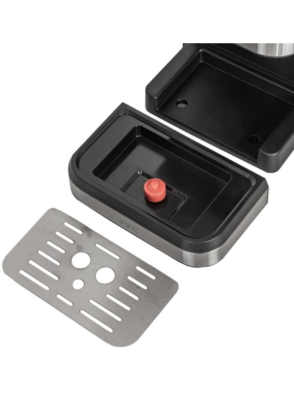 Кофеварка JVC JK-CF33 , рожковая, 1050 Вт, 1.5 л , чёрный