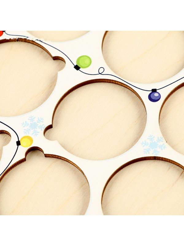 Обучающая игра «Новогоднее мемо: Весёлые картинки», 20 фишек