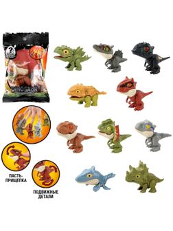 Фигурка динозавра «Кусачка», 20 видов, цвет МИКС