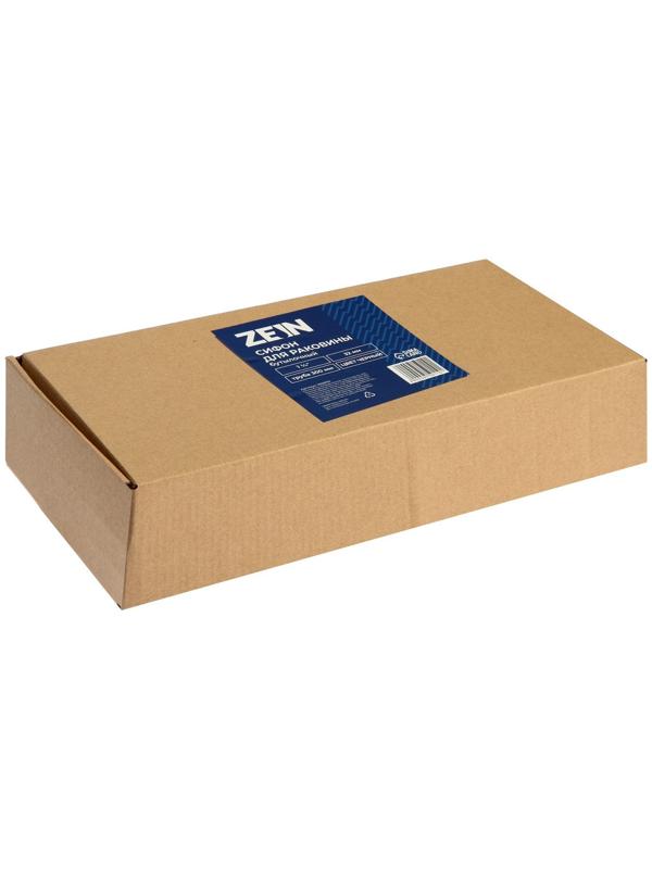 Сифон ZEIN engr, для раковины, бутылочный, цилиндрический, 1 1/4