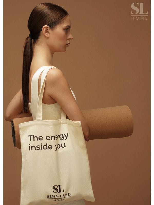 Сумка шопер для йоги Sima-Land Home, 34×0.5×39 см, без подклада