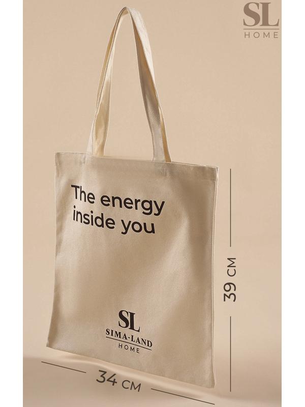 Сумка шопер для йоги Sima-Land Home, 34×0.5×39 см, без подклада