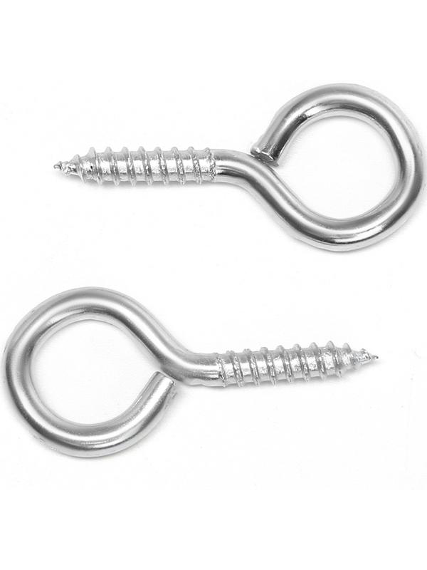 Шуруп-кольцо ТУНДРА, для строительных лесов, оцинкованный, 3,7х40 мм, 10 шт