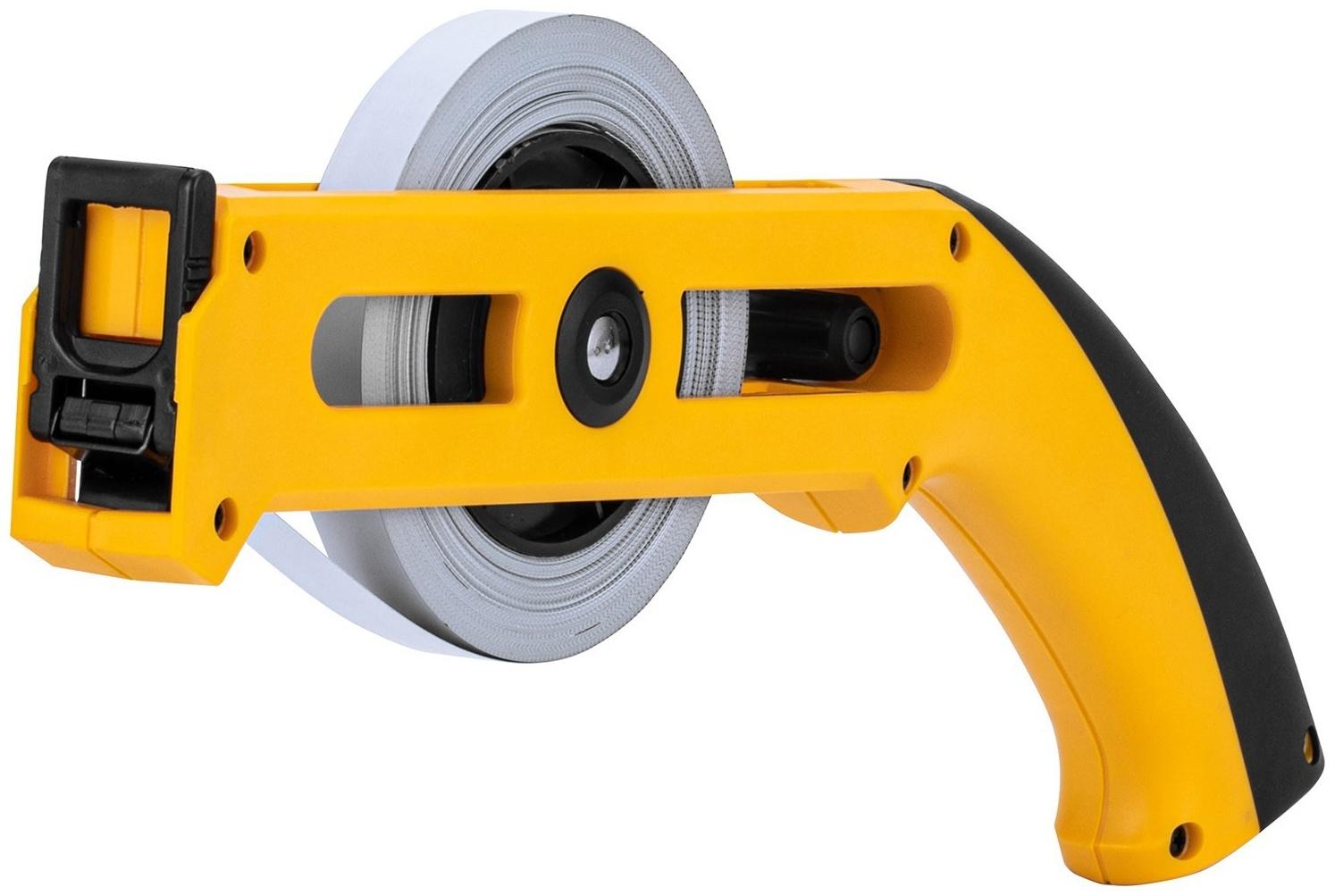 Рулетка геодезическая Denzel 31490, открытый корпус, металлическая лента, 20 м × 13 мм