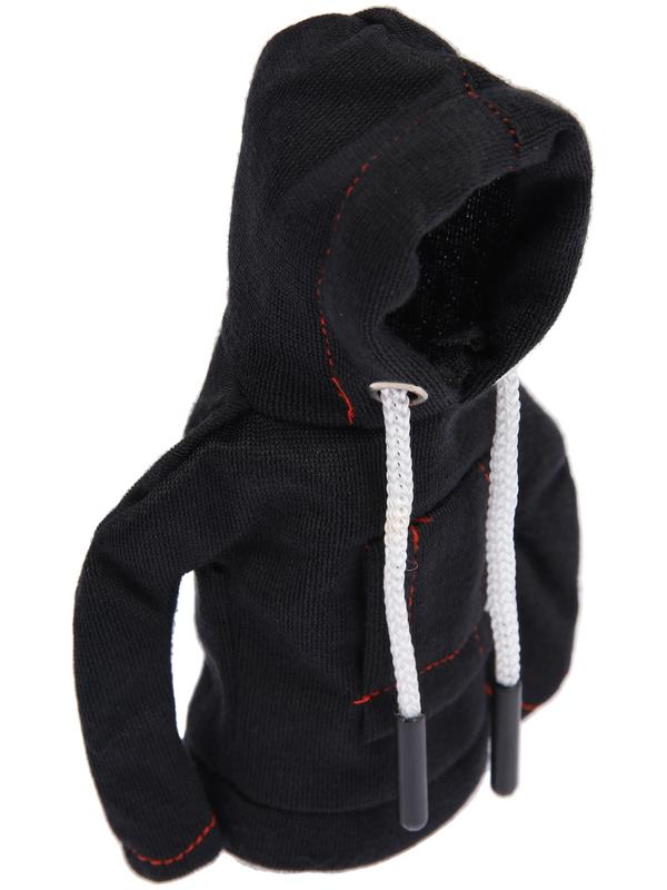 Чехол на рычаг кпп, худи, чёрный, полиэстер