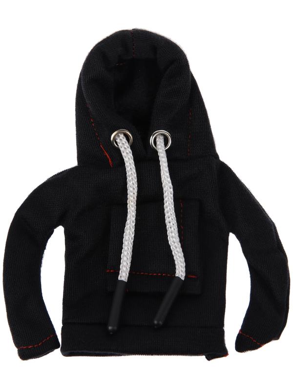 Чехол на рычаг кпп, худи, чёрный, полиэстер