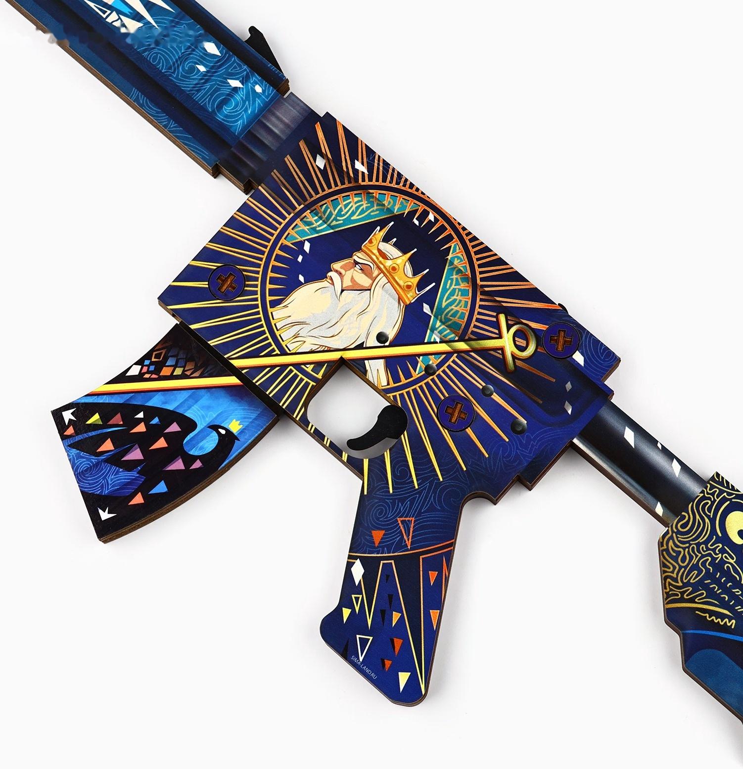 Деревянное оружие, детское сувенирное «Император», автомат, 68×19.5 см