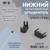 Нижний ограничитель для молнии, металлический, №8, 500 ± 20 шт, цвет чёрный никель