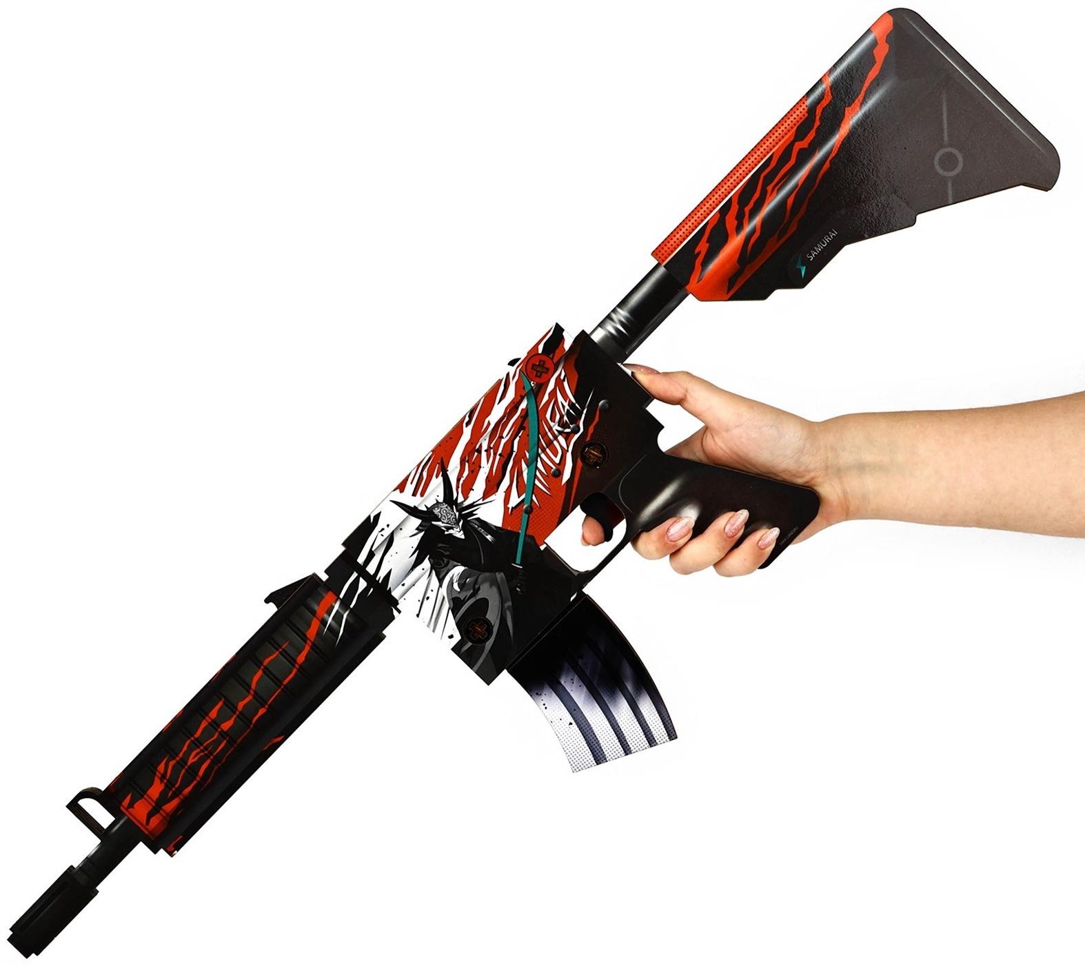 Деревянное оружие, детское сувенирное «Некромантика», автомат, пистолет, нож-штык, набор 3 шт.