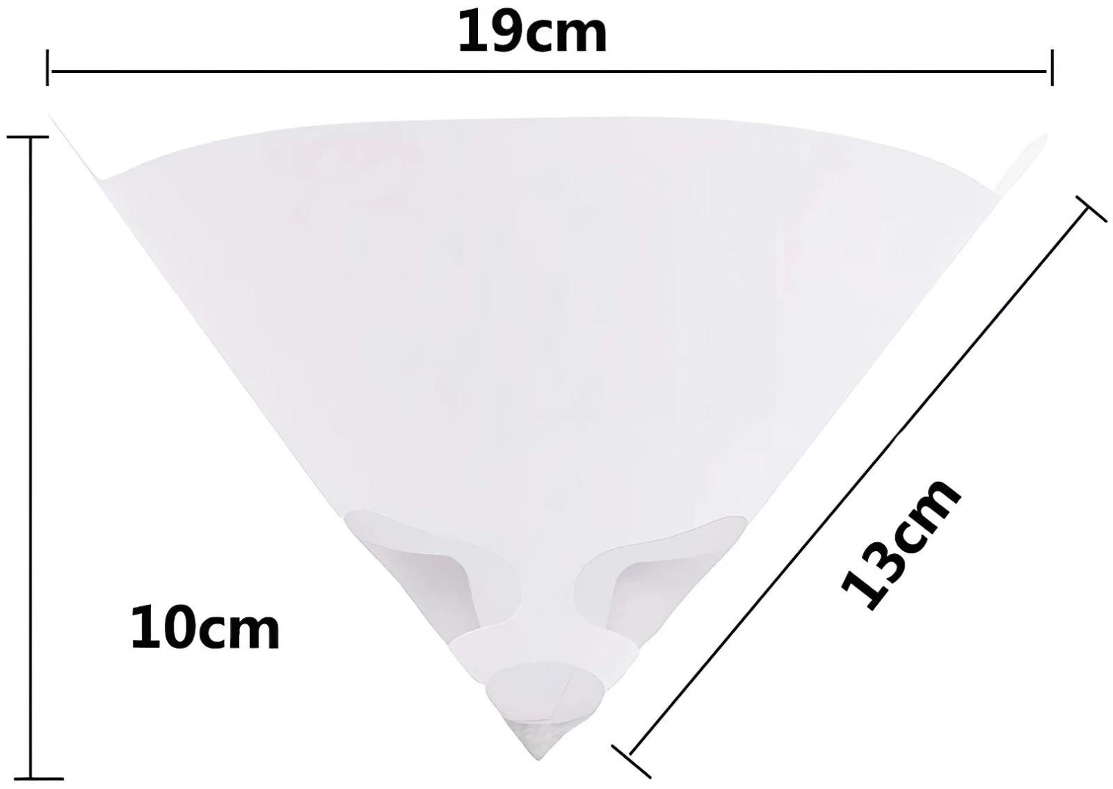 Фильтры для краски, конический, бумажный с сеткой, набор 30 шт