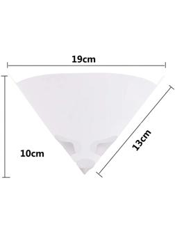 Фильтры для краски, конический, бумажный с сеткой, набор 30 шт