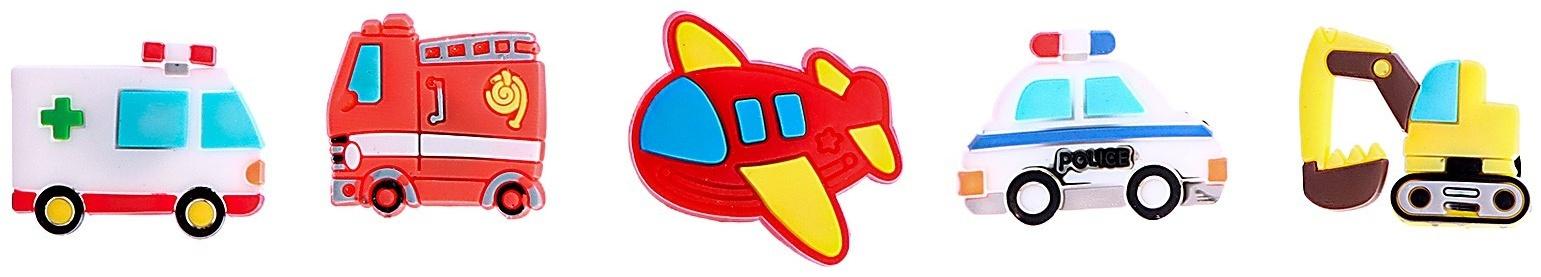 Набор джибитсов «Транспорт», 5 шт.