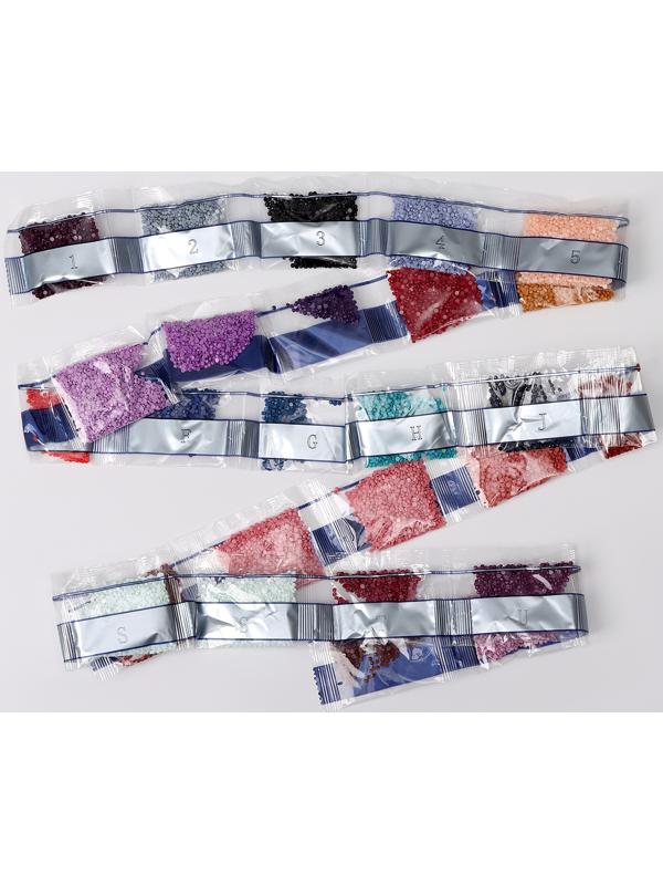 Алмазная мозаика с полным заполнением на холсте с подрамником «K-POP», 40 х 50 см