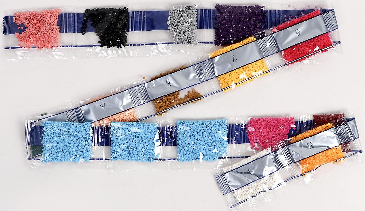 Алмазная мозаика с полным заполнением на холсте «Лунная принцесса», 30 х 40 см